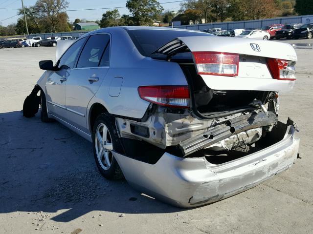 JHMCM56644C002637 - 2004 HONDA ACCORD SILVER photo 3