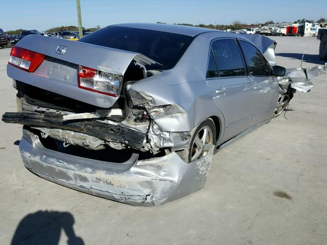 JHMCM56644C002637 - 2004 HONDA ACCORD SILVER photo 4