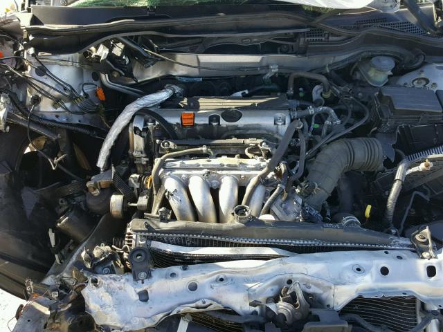 JHMCM56644C002637 - 2004 HONDA ACCORD SILVER photo 7