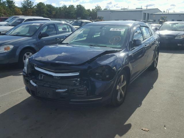 1G1ZC5E12BF332267 - 2011 CHEVROLET MALIBU 1LT BLUE photo 2