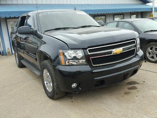 3GNFK12337G198264 - 2007 CHEVROLET AVALANCHE BLACK photo 1