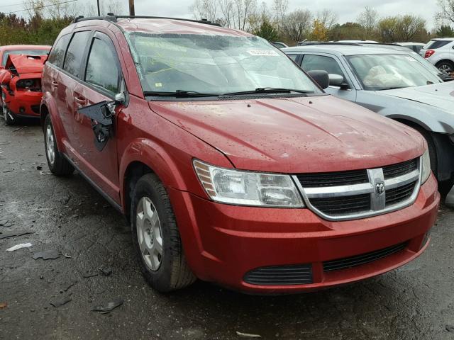 3D4PG4FB5AT165723 - 2010 DODGE JOURNEY SE RED photo 1