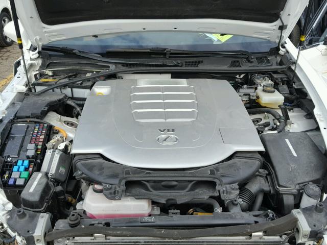 JTHCL5EFXG5025840 - 2016 LEXUS LS 460 WHITE photo 7