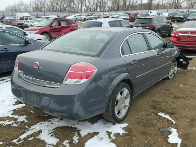 1G8ZS57N38F158948 - 2008 SATURN AURA XE GRAY photo 4