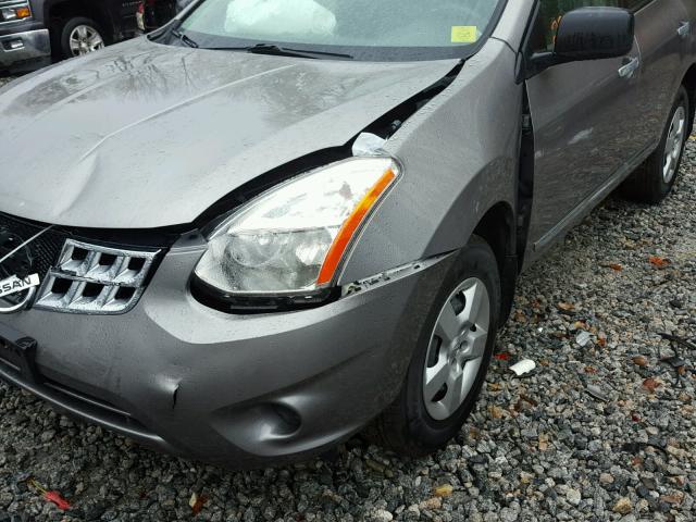 JN8AS5MV3BW304493 - 2011 NISSAN ROGUE S GRAY photo 9