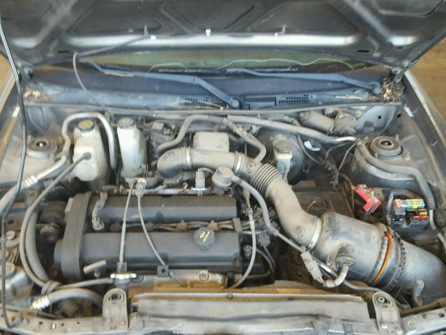 3FAFP11322R147675 - 2002 FORD ESCORT GRAY photo 7