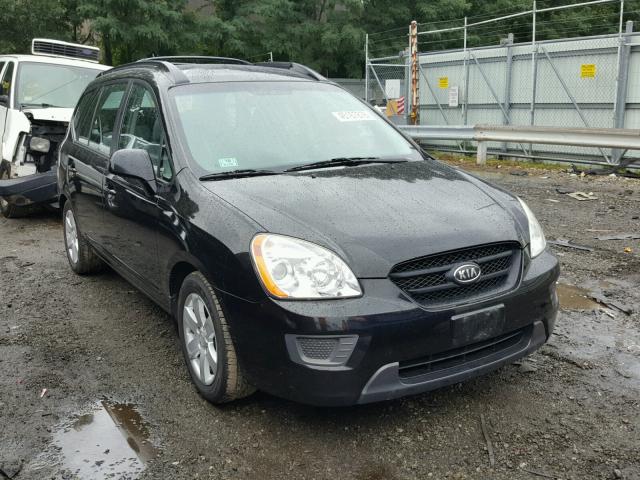 KNAFG526277076046 - 2007 KIA RONDO LX BLACK photo 1