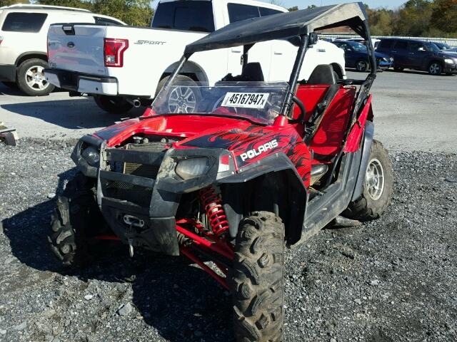 4XAVH76A08D326481 - 2008 POLARIS RANGER RED photo 2