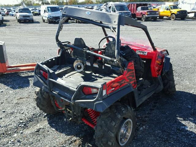 4XAVH76A08D326481 - 2008 POLARIS RANGER RED photo 4