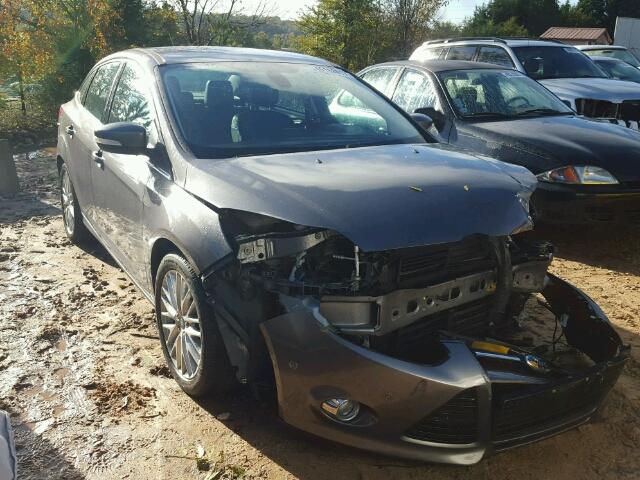 1FAHP3H2XCL276748 - 2012 FORD FOCUS SEL GRAY photo 1