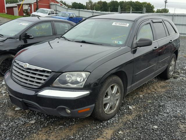 2C8GF68444R613711 - 2004 CHRYSLER PACIFICA BLACK photo 2