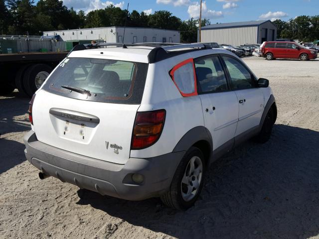 5Y2SL62873Z451495 - 2003 PONTIAC VIBE WHITE photo 4