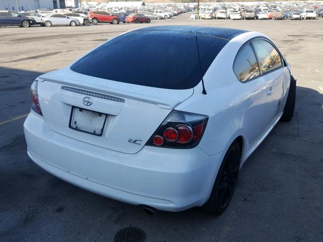 JTKDE167190281809 - 2009 TOYOTA SCION TC WHITE photo 4