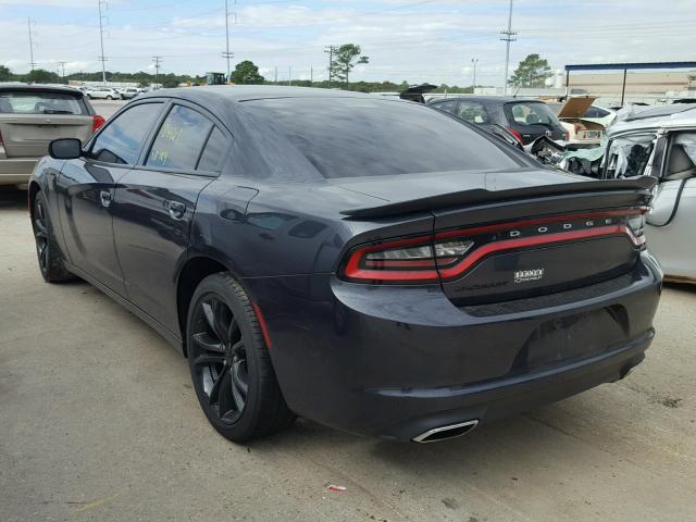 2C3CDXBG8GH216015 - 2016 DODGE CHARGER SE GRAY photo 3