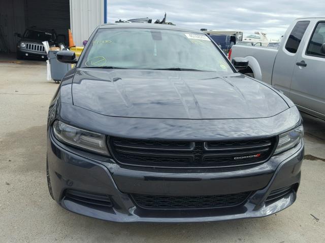 2C3CDXBG8GH216015 - 2016 DODGE CHARGER SE GRAY photo 9