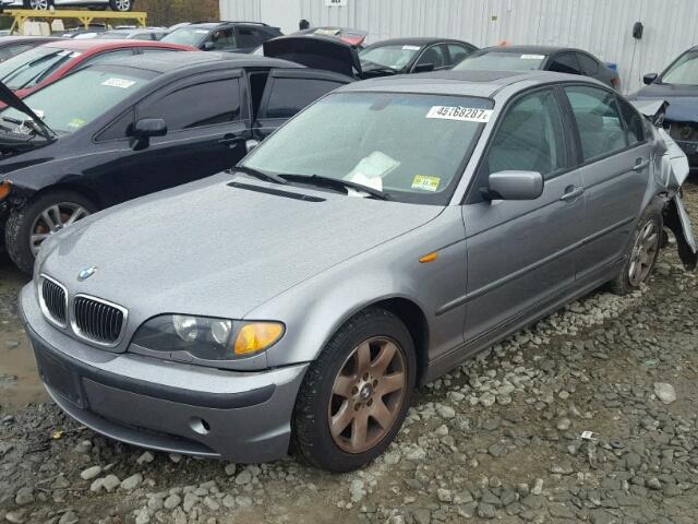 WBAEU33464PR08909 - 2004 BMW 325 XI GRAY photo 2