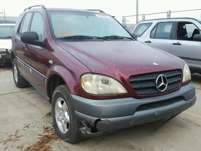 4JGAB54EXWA032437 - 1998 MERCEDES-BENZ ML 320 BURGUNDY photo 1