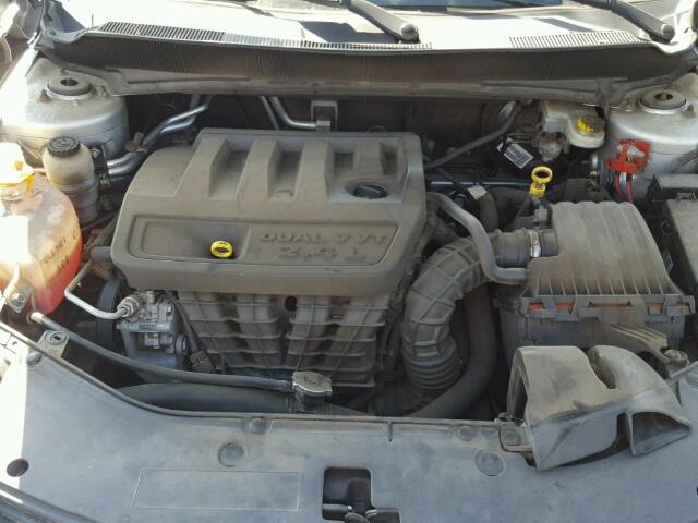 1B3LC56K68N280680 - 2008 DODGE AVENGER SX SILVER photo 7