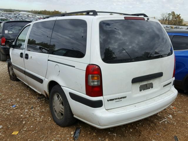 1GNDX03E91D329348 - 2001 CHEVROLET VENTURE WHITE photo 3