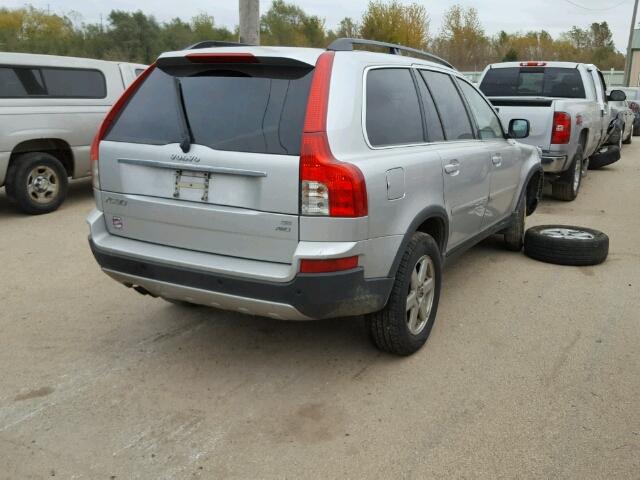 YV4CZ982971346563 - 2007 VOLVO XC90 3.2 SILVER photo 4