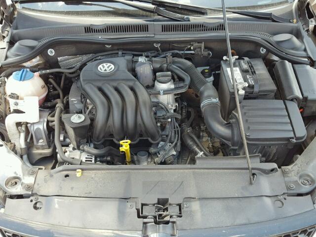 3VW2K7AJ3FM202918 - 2015 VOLKSWAGEN JETTA BASE 棕色 照片 7