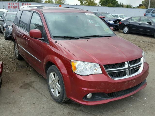 2C4RDGDG7FR621570 - 2015 DODGE GRAND CARA RED photo 1