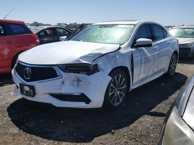 19UUB2F53JA012649 - 2018 ACURA TLX TECH WHITE photo 2