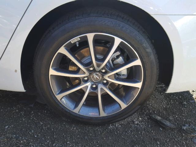 19UUB2F53JA012649 - 2018 ACURA TLX TECH WHITE photo 9