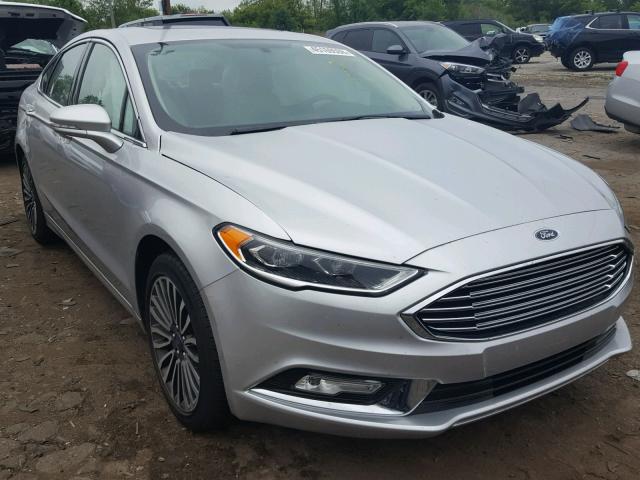 3FA6P0D91JR218986 - 2018 FORD FUSION TIT SILVER photo 1