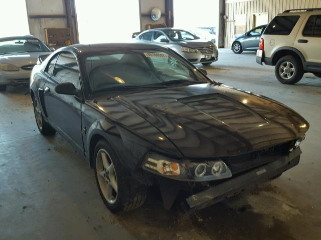 1FAFP40451F114452 - 2001 FORD MUSTANG BLACK photo 1