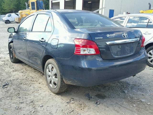 JTDBT923771035568 - 2007 TOYOTA YARIS GRAY photo 3