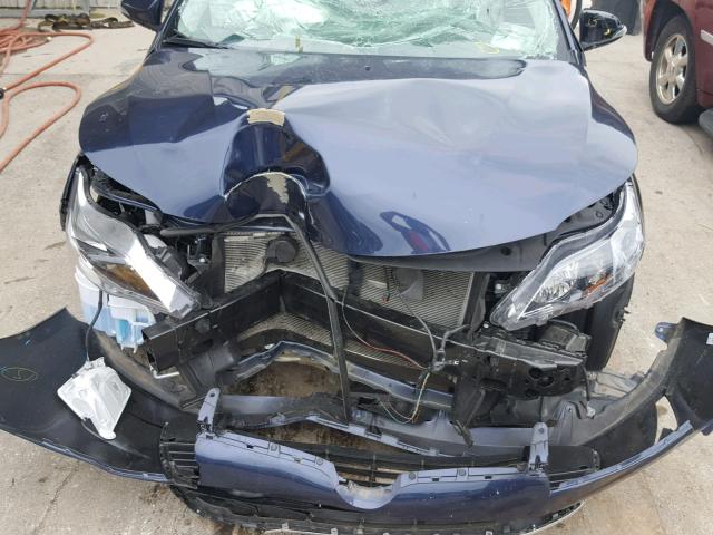 4T1BK1EB4JU282409 - 2018 TOYOTA AVALON XLE BLUE photo 7