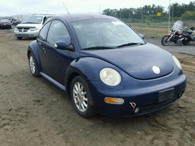 3VWCR31C74M422585 - 2004 VOLKSWAGEN NEW BEETLE 蓝色 照片 1