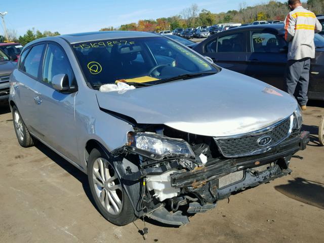 KNAFU5A21C5506453 - 2012 KIA FORTE EX SILVER photo 1