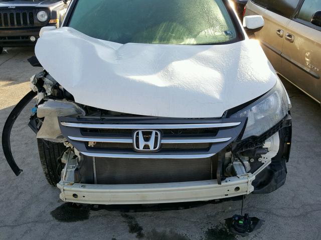 5J6RM4H78CL070542 - 2012 HONDA CR-V EXL 白色 照片 7