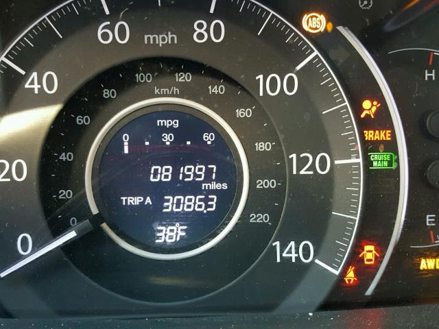 5J6RM4H78CL070542 - 2012 HONDA CR-V EXL 白色 照片 8