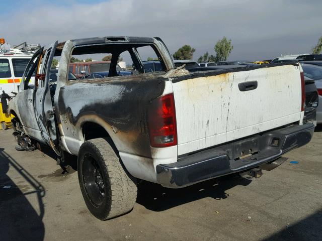 1D7KS28C06J171336 - 2006 DODGE RAM 2500 S WHITE photo 3