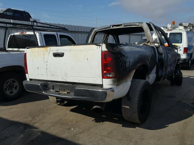 1D7KS28C06J171336 - 2006 DODGE RAM 2500 S WHITE photo 4