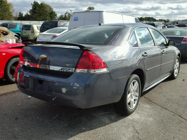 2G1WG5EK1B1264292 - 2011 CHEVROLET IMPALA GRAY photo 4