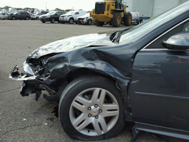 2G1WG5EK1B1264292 - 2011 CHEVROLET IMPALA GRAY photo 9