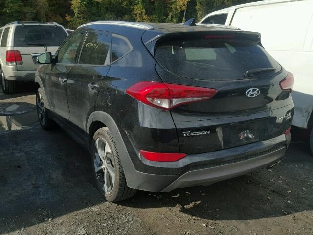 KM8J3CA24GU130620 - 2016 HYUNDAI TUCSON LIM BLACK photo 3