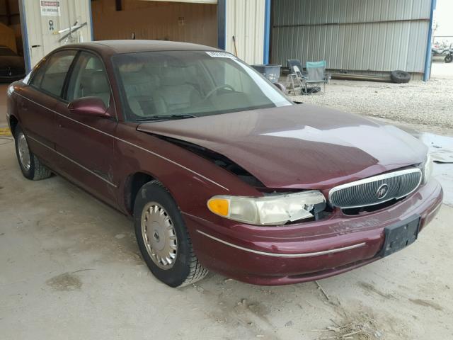 2G4WY52M1W1471891 - 1998 BUICK CENTURY LI BURGUNDY photo 1