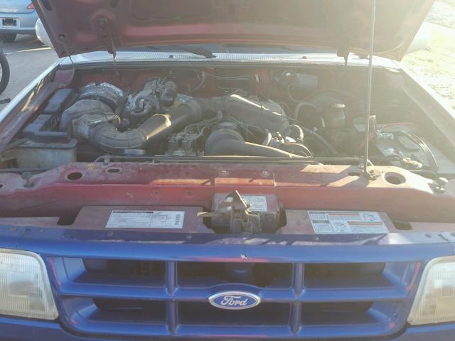 1FTCR10A8RTA54224 - 1994 FORD RANGER TWO TONE photo 7