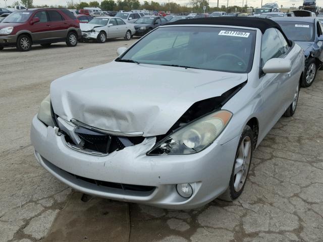 4T1FA38PX4U036010 - 2004 TOYOTA CAMRY SOLA SILVER photo 2