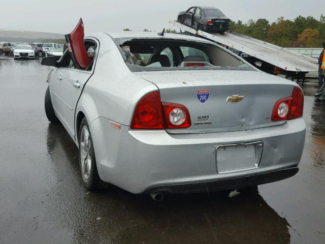 1G1ZH57B59F229670 - 2009 CHEVROLET MALIBU 1LT SILVER photo 3