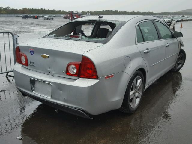 1G1ZH57B59F229670 - 2009 CHEVROLET MALIBU 1LT SILVER photo 4