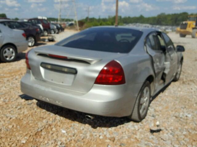 2G2WP552X71141755 - 2007 PONTIAC GRAND PRIX Сріблястий фото 4