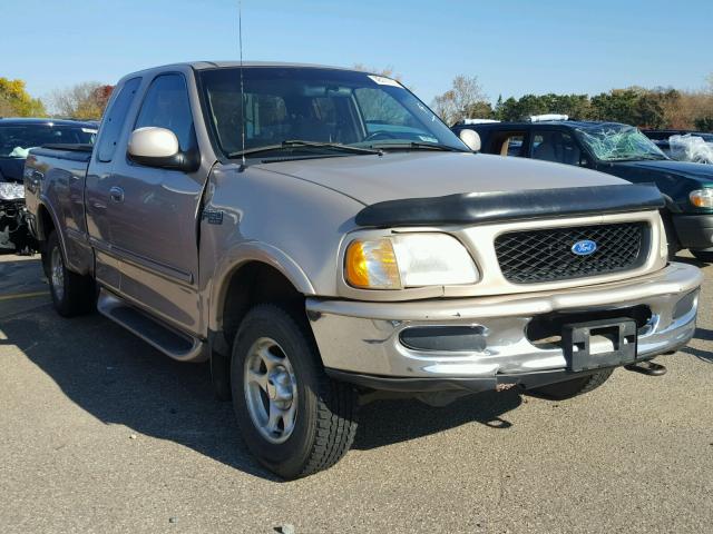 1FTDX18WXVKD05223 - 1997 FORD F150 TAN photo 1