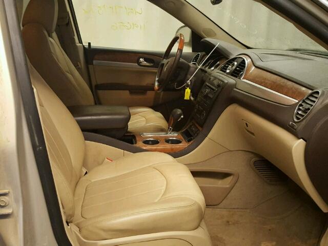 5GAKVDED3CJ128598 - 2012 BUICK ENCLAVE GOLD photo 5