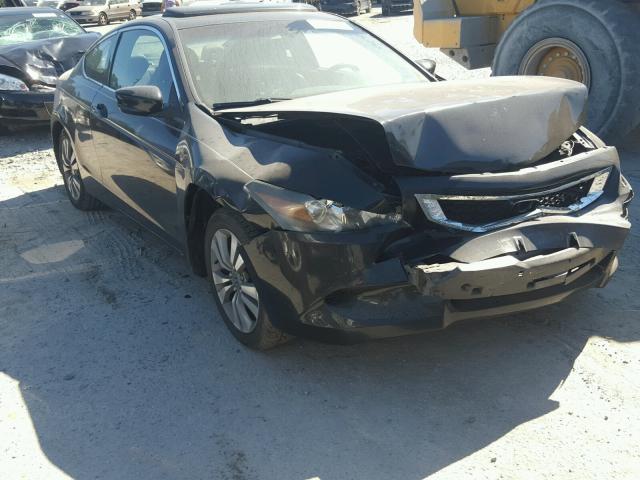 1HGCS12898A001719 - 2008 HONDA ACCORD BLACK photo 1